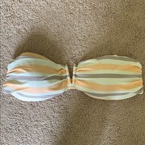 L*Space strapless swim top